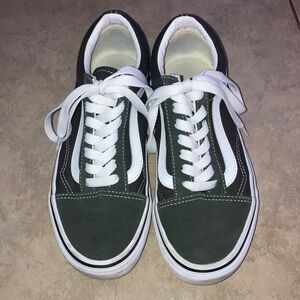 Unisex Hunter Green VANS Size: 3.5 Men’s 5 In Womens